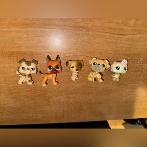 LITTLEST PET SHOP LOT OF 5!